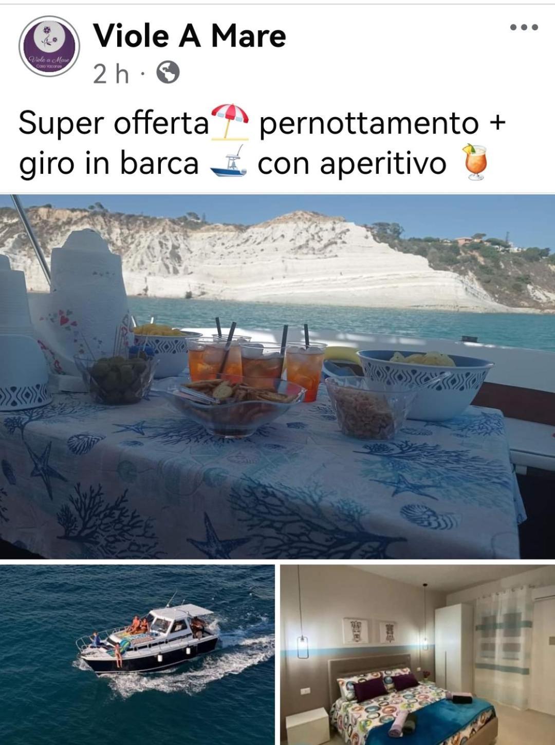 Viole Di Mare Guest House San Leone Eksteriør bilde